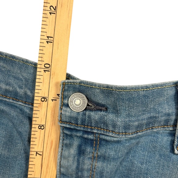 Levi Strauss & Co Boyfriend Jeans Women's Size 33‎ Distressed Light Wash Denim - Picture 6 of 10